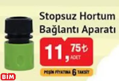 STOPSUZ HORTUM BAĞLANTI APARATI